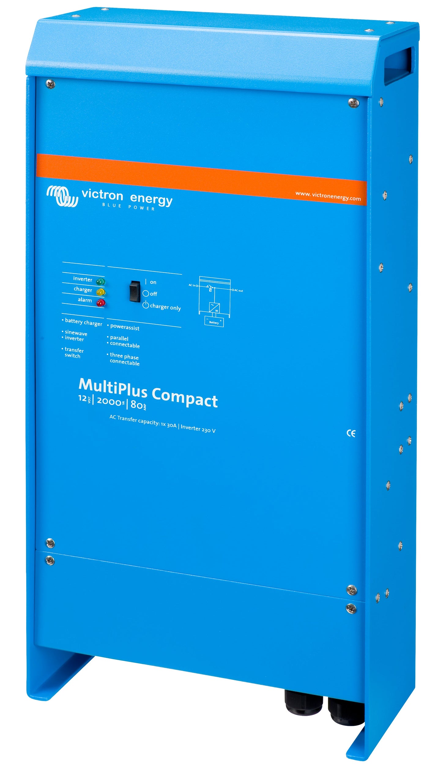 Victron MultiPlus Compact 12/2000/80 Inverter Charger