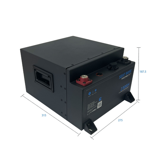 Seat Base Fogstar Drift 12V 230Ah Lithium Leisure Battery