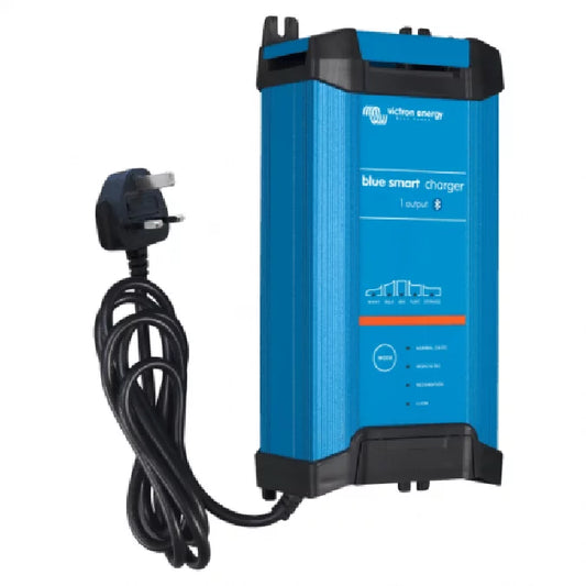 Victron Battery Charger 12/20 - Indoor (IP22) Blue Smart - 1 Output 230V UK