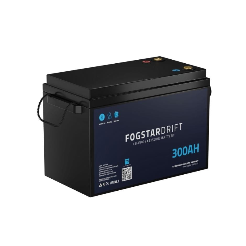 Lithium Leisure Battery - Fogstar Drift 12v 300Ah