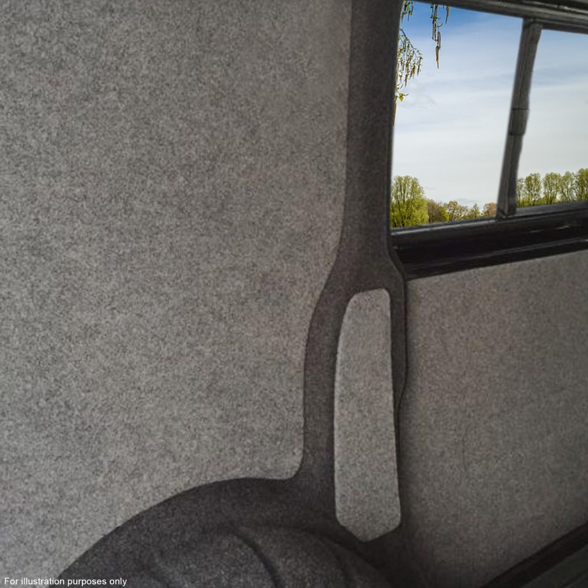 Van Carpet Lining Anthracite Grey