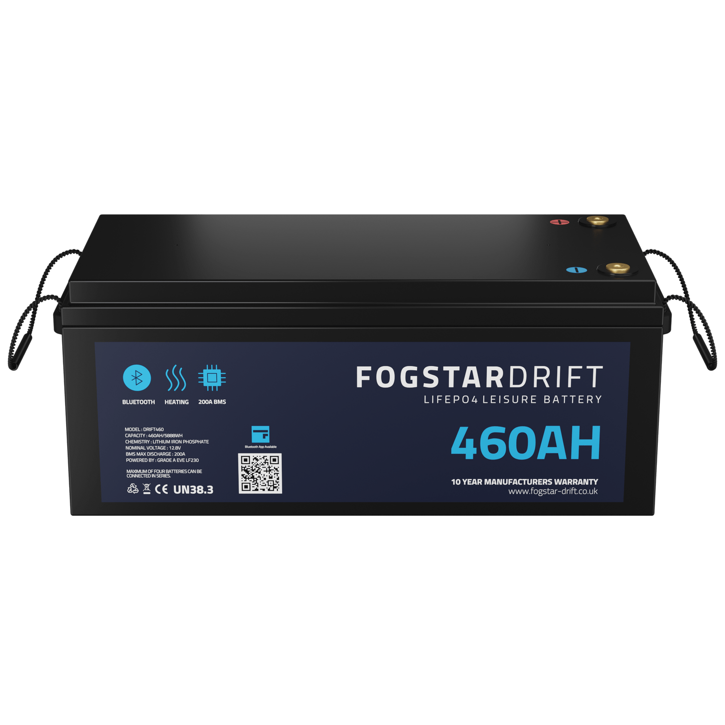 Lithium Leisure Battery - Fogstar Drift 12v 460Ah