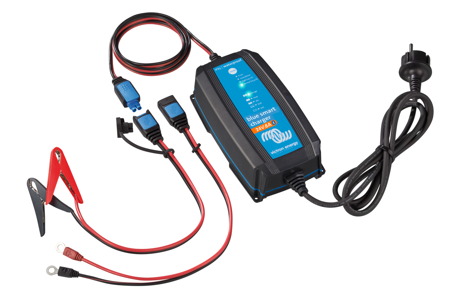 Victron Battery Charger 24/8 – (IP65) Blue Smart – 1 Output 230V UK