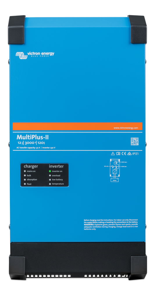 Victron Energy MultiPlus-II 12V 3000VA 120A 32A – PMP122305010