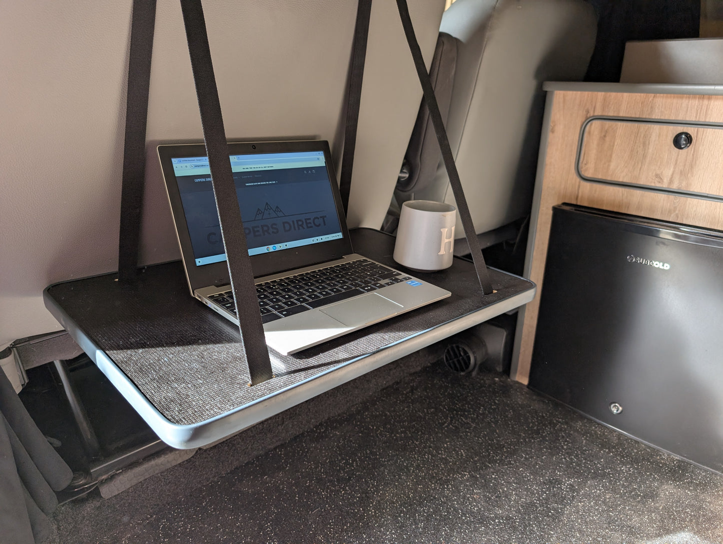 Camping Hanging Table 18mm Hexa 600x400mm Caravan, Car, Camper Van